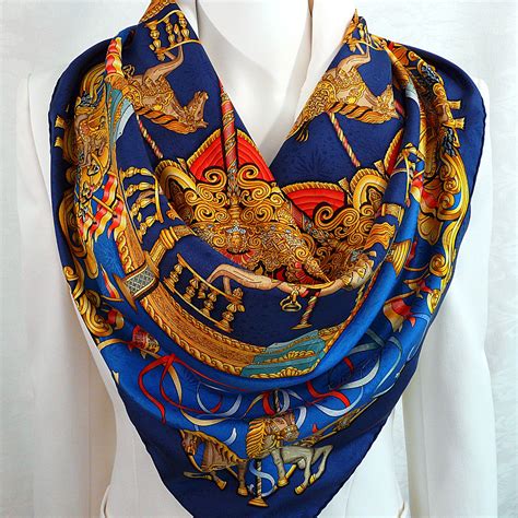 hermes paris sjaal|hermes scarf patterns.